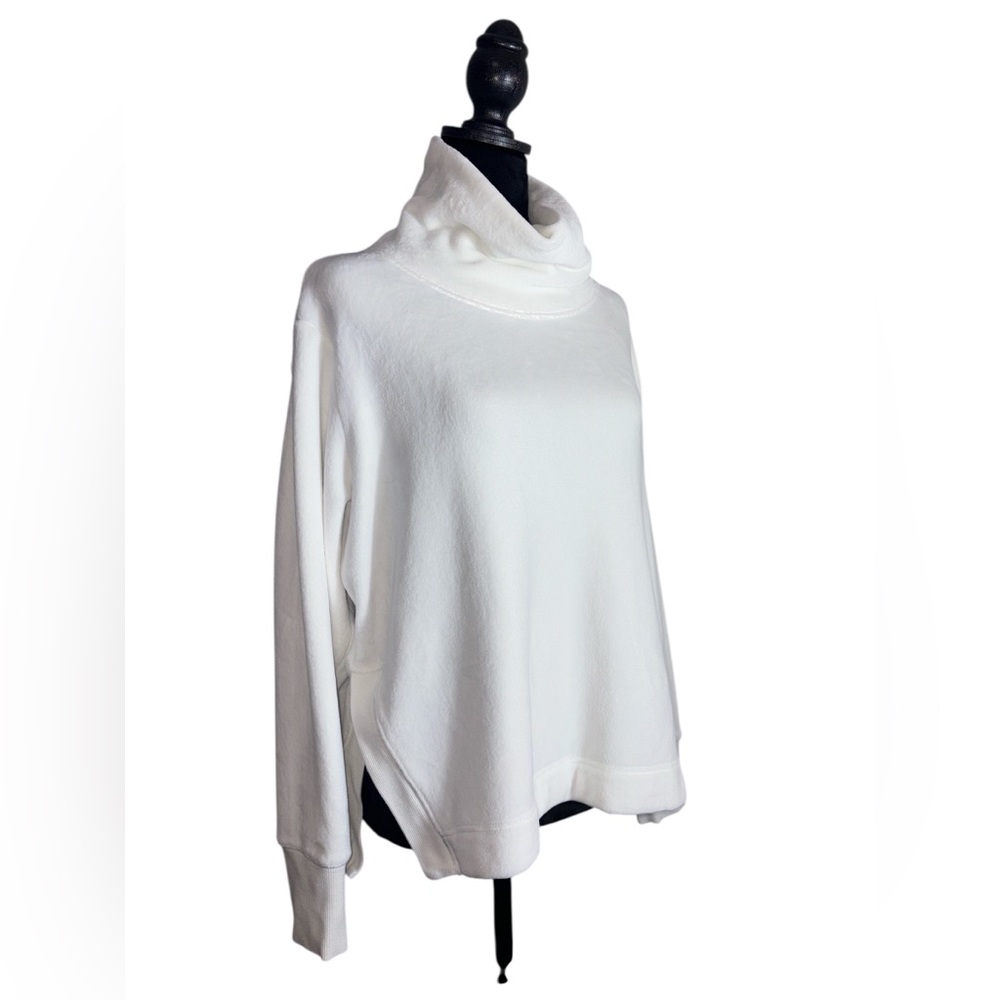 Athleta Double Cozy Fleece Karma Funnel Neck- Size Medium